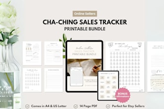 setup etsy digital journal digital planner digital products hyperlinked planner