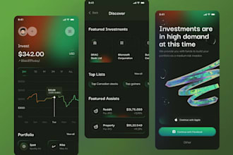 develop fintech app investment app cash app lending app loan app