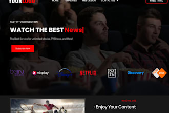 rebrand iptv app iptv development smart tv IOS app live channel, payment gateway