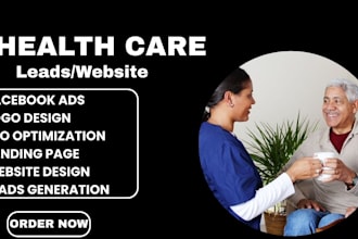 design healthcare website elderly care website seniorcare website