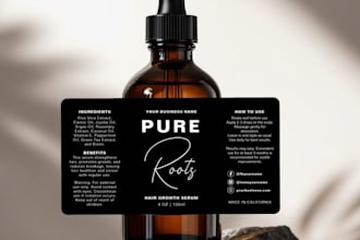 create product label, box packaging design bottle and amazon packaging solutions