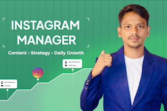 manage your instagram account and content creator