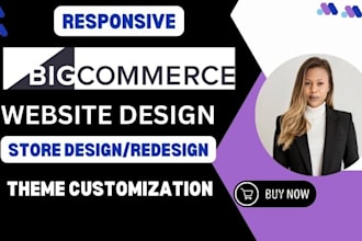 design responsive professional bigcommerce website setup bigcommerce store