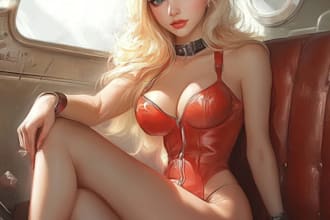 draw a pin up girl and pin up girl character art