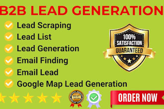 b2b lead generation and email scraping