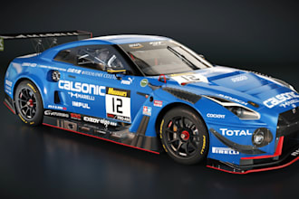 3d car modeling car simulation fivem car assetto corsa body kit iracing gtav car