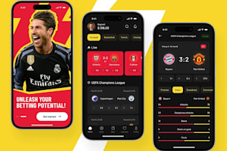 develop sportsbook app, fantasy sport app, bet app, sportsbet app, bet365 api