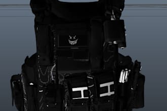 make custom gang and police vest for fivem