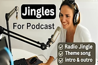 create podcast jingle podcast intro and outro company jingle podcast producer