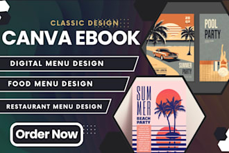 canva ebook design, pdf leaad magnet, workbook canva journal, magazine layout