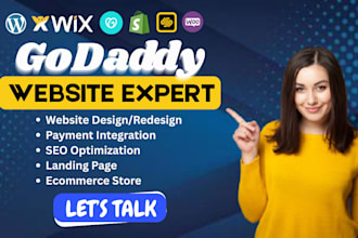 build webstore webshop ecommerce wordpress website ionos godaddy shopify expert
