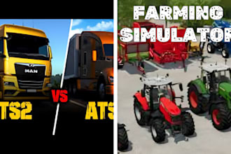setup multiplayer game, simulation game, farming simulator, rpg adventure game