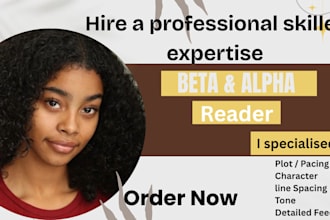 be your beta and alpha reader, romance beta reader, developmental book editor