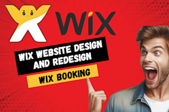wix website, design, wix redesign, wix booking, wix website development