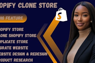 clone shopify store, duplicate, revamp edit, update, redesign shopify website