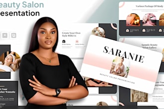 redesign your beauty salon pitch deck on ppt or google slides presentation
