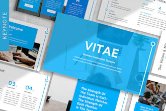 create a modern powerpoint presentation or investor pitch desk