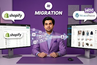 migrate and transfer your shopify store to a wordpress woocommerce website