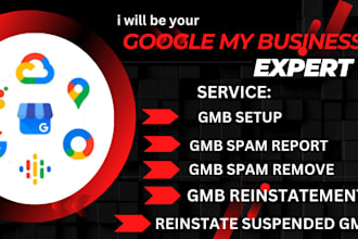 setup reinstate google my business profile report to remove fake gmb listing