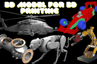 create 3d model for 3d printing stl step iges obj igs 2d drawing fusion 360