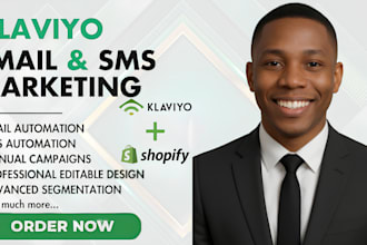 set up klaviyo email marketing campaigns klaviyo email flows for shopify sales