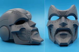 wearable cosplay creation 3d armor 3d helmet full knight model 3d printable