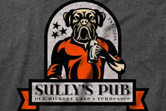 design sustainability commercial pub or bar logo