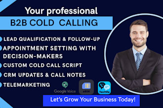 do b2b cold calling and appointment setting for your business