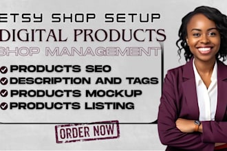 setup optimize your etsy pod store with SEO listings