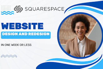 build custom one page squarespace website design single squarespace landing page