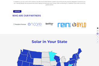 build landscaping, lawn care, solar, roofing  construction hvac plumbing website