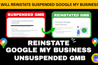 fix google my business suspension appeal and reinstate suspended gmb profile