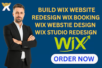 build wix website redesign wix booking website design  build wix website design