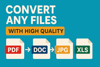 do any file conversion perfectly