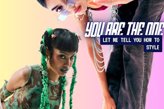 design aesthetic fashion posters and lookbooks for your brand