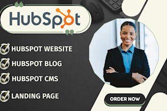 build editable hubspot website landing page hubspot crm and blogs hubspot expert