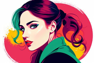 make an impressive wpap pop art portrait