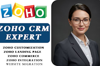 setup zoho crm, zoho sites, zoho desk, zoho books, zoho campaign, zoho one