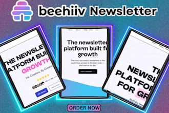 design editable beehiiv newsletter beehiiv landing page beehiiv newsletter