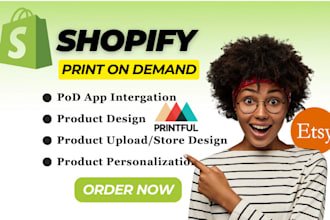 shopify print on demand, etsy pod, trendy typography tshirt, etsy shop, etsy seo