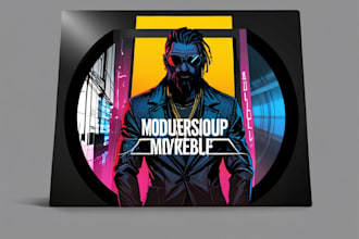 design a professional single cover or album cover art