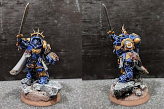 do miniature painting for your warhammer 40k model dnd and action figures