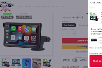 create a shopify store with payment integration and SEO content