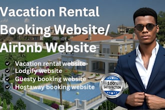 build vacation rental direct booking website hostaway airbnb ownerezz website