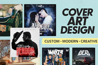 design a custom song, ep or album cover art high quality