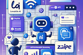 build a no code web app using lovable ai make com automation n8n
