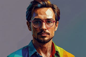 make a beautiful wpap pop art portrait