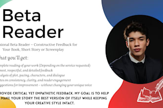 be your honest and detailed beta reader for your book or short story