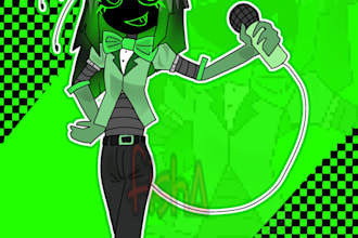 draw your original character in my cute and funny style