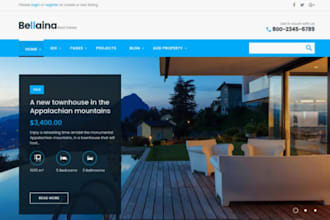 vacation rental website hotel booking property management  rental website